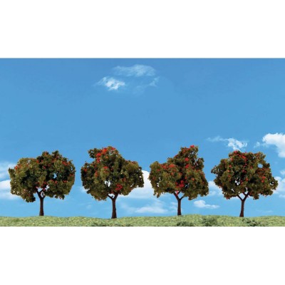 WS3591 CLASSIC TREES, apple trees 2-3", 4/pk