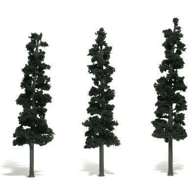 WS1563 7-8" CONIFER GREEN, Ready Made Trees