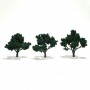 WS1508 3-4" DARK GREEN, Ready Made Trees