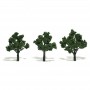 WS1507 3-4" MED.GREEN, Ready Made Trees