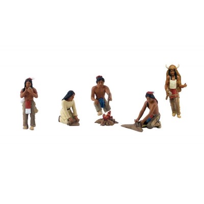 WS4443 NATIVE AMERICANS SCENE SETTERS