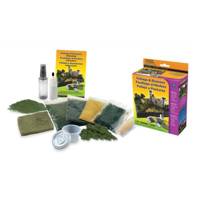 WS4120 BUSHES, FOLIAGE & GRASSES KIT...