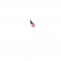 WS5951 MEDIUM US FLAG--POLE