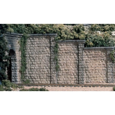 WS1259 HO CUT STONE RETAINING WALLS(3)