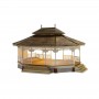 WS5035 HO GRAND GAZEBO B&R LANDMARK STRUCT.