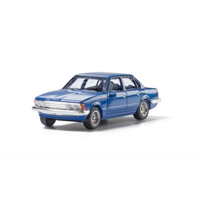 WS5363 HO MODERN ERA VEHICLES, blue sedan