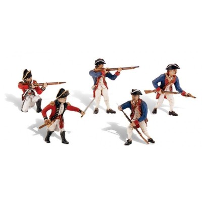 WS4454 REVOLUTIONARY WAR SOLDIERS SC.SETTERS