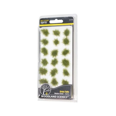 WS771 MEDIUM GREEN GRASS TUFTS