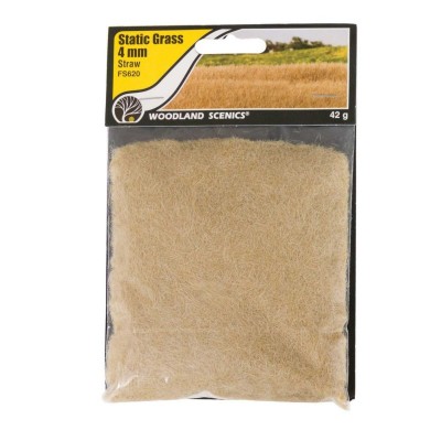 WS620 STATIC GRASS, straw, 4mm