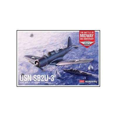 ACA12350 USN SB2U-3 BATTLE OF MIDWAY, 80th, 1/48