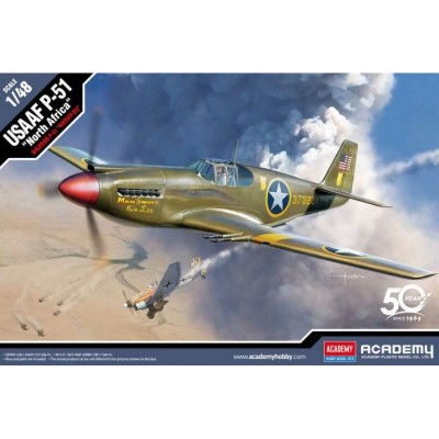 ACA12338 USAAF P-51 "NORTH AFRICA" 1/48