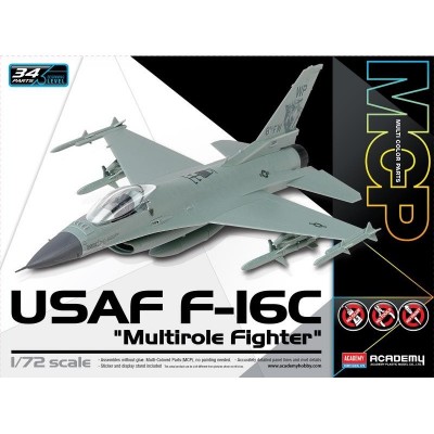 ACA12541 USAF F-16C "MULTIROLE FIGHTER" MCP 1/72