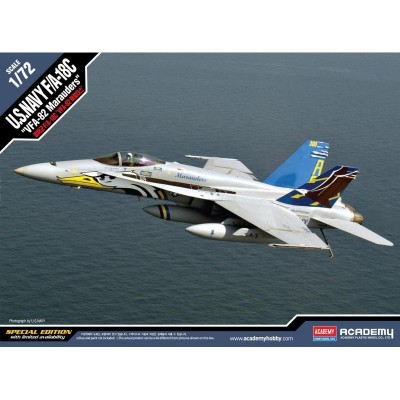 ACA12534 F/A-18C US NAVY VFA-82"MARAUDERS" LE1/72