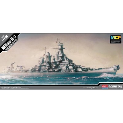 ACA14222 USS MISSOURI BB-63 MCP 1/700