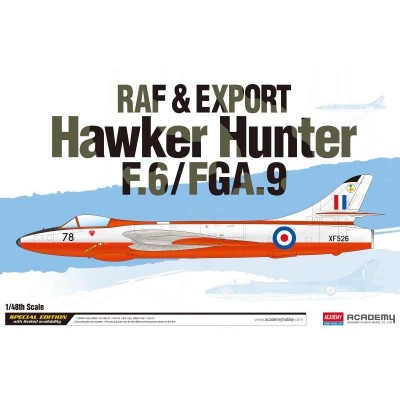 ACA12312 RAF & EXPORT HAWKER HUNTER F.6/FGA.9 1/48