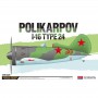 ACA12314 POLIKARPOV I-16 TYPE 24 LE 1/48