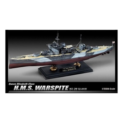 ACA14105 QUEEN ELIZ.CLASS H.M.S.WARSPITE 1/350