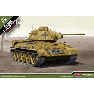 ACA13502 GERMAN T-34/76 747 1/35