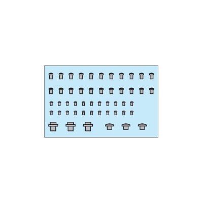 TAM12634 HONDA RC166 RIVET SET 1/12