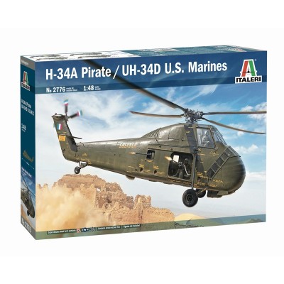 ITA2776 H-34 A "PIRATE" / UH-34D US MARINES HELICOPTER 1/48