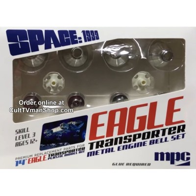 AMTMKA038 SPACE: 1999 EAGLE METAL ENGINE BELL SET, w MPC 913, 1/72