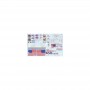 AMTMKA027 AMERICAN PRIDE GRAPHICS CUSTOM DECALS 1/25 *