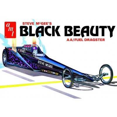 AMT1214 BLACK BEAUTY WEDGE DRAGSTER, Steve McGee 1/25