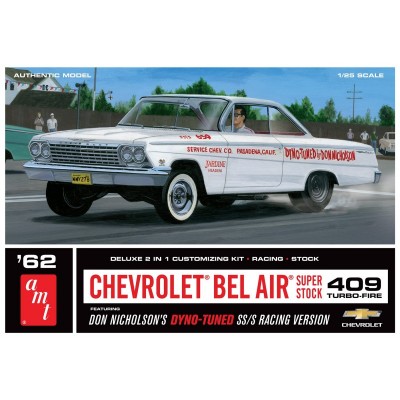 AMT1283 62 BEL AIR SUPER STOCK-Don Nicholson 1/25 *