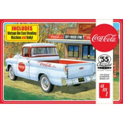 AMT1094 55 CHEVY CAMEO PICKUP, Coke 1/25