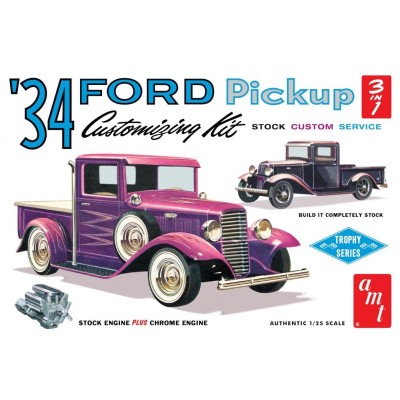 AMT1120 34 FORD PICKUP 1/25 *