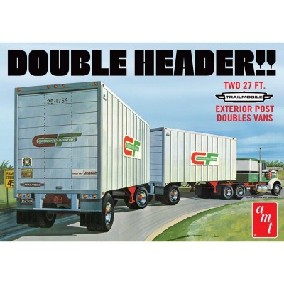 AMT1132 TANDEM TRAILER, Double Header 1/25