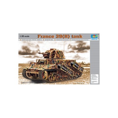 TRU00352 FRENCH 39(H)TANK SA 38 37mm 1/35