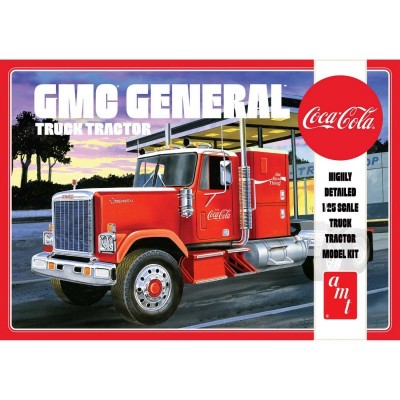 AMT1179 76 GMC GENERAL SEMI, Coke, 1/25