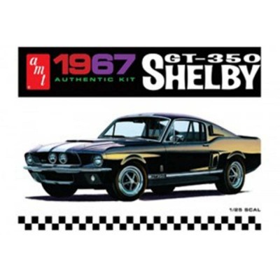 AMT834 67 SHELBY GT350, black, 1/25