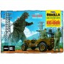 MPC882 GODZILLA ARMY JEEP 1/25