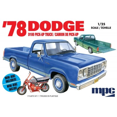 MPC901 78 DODGE D100 CUSTOM PICKUP 1/25