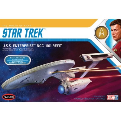 POL974 S.T. U.S.S. ENTERPRISE REFIT-Wrath of Khan, ED2 1/1000