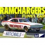 MPC964 RAMCHARGERS DODGE CHALLENGER FUNNY CAR 1/25