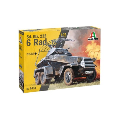 ITA6433 'R' SD.KFZ. 232 6 RAD 1/35