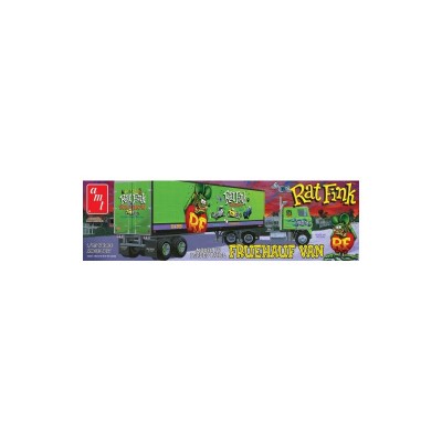 AMT1292 FRUEHAUF BEADED VAN TRAILER HAULER-Rat Fink 1/25 *