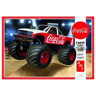 AMT1184 88 SILVERADO MONSTER TRUCK, Coke 1/25