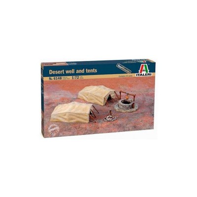 ITA6148 DESERT WALL & TENTS, 1/72