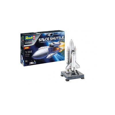 REV05674 SHUTTLE & BOOSTER ROCKETS-40th Ann, 1/144 *