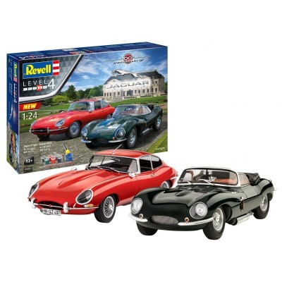 REV05667 JAGUAR, gift set 100th Ann. 1/24