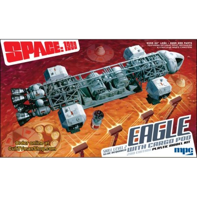 MPC990 SPACE 1999: 22" EAGLE w cargo pod 1/48