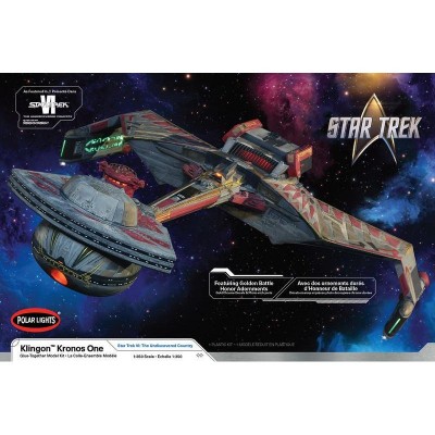 POL997 STAR TREK 6, The Undiscovered Country Klingon Kronos One, 1/350