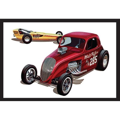 AMT1380 FIAT DOUBLE DRAGSTER 1/25