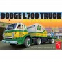 AMT1368 66 DODGE L700 TRUCK w flatbed racing trailer 1/25