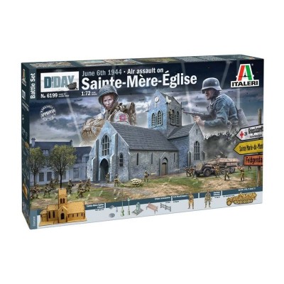 ITA6199 BATTLE OF NORMANDY SAINTE MERE EGLISE 1/72