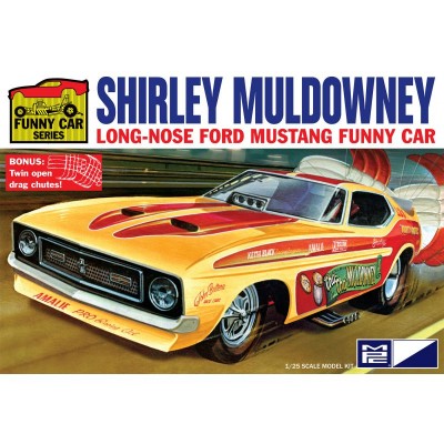 MPC1001 SHIRLEY MULDOWNEY LONG NOSE FORD MUSTANG FC 1/25